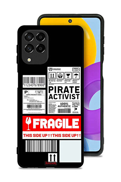 Tolwak غطاء حماية لهاتف سامسونج جالاكسي M53، ملصق ناشط خاص قابل للكسر