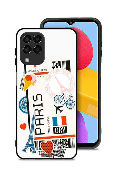 Tolwak غطاء حماية لهاتف سامسونج جالاكسي M33 - ملصق باريس