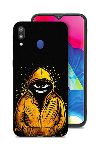 Tolwak غطاء حماية لهاتف سامسونج جالاكسي M20 برسومات مارشميلو بوي