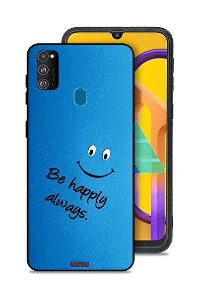 Tolwak غطاء حماية لهاتف سامسونج جالكسي M30s كن سعيدًا دائمًا
