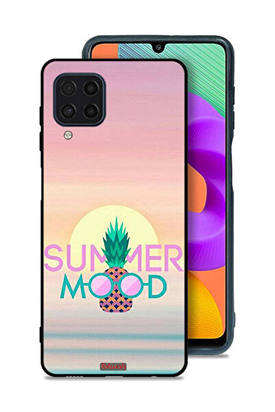 Tolwak Samsung Galaxy M22 Protective Case Cover Summer Mood