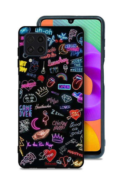Tolwak Samsung Galaxy M22 Protective Case Cover Accept The Mystery