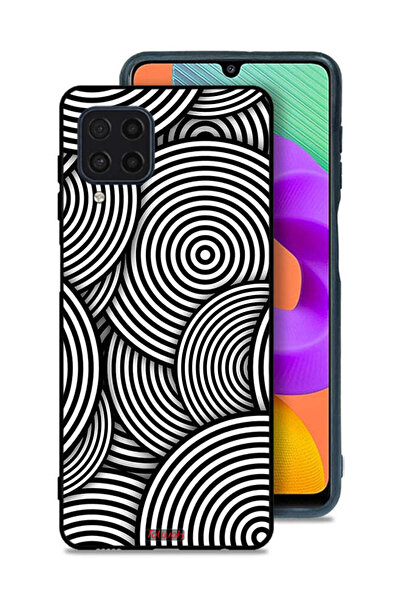 Tolwak غطاء حماية لهاتف سامسونج جالاكسي M32 4G بنمط دوائر وهمية