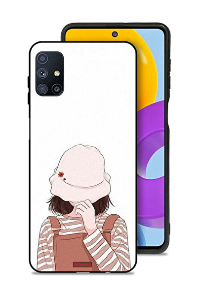 Tolwak Samsung Galaxy M51 Protective Case Cover Hide Face By Hat