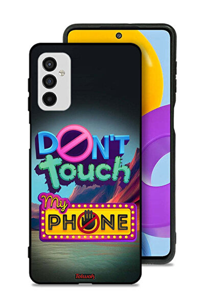 Tolwak Samsung Galaxy M52 5G Protective Case Cover Do Not Touch My Phone