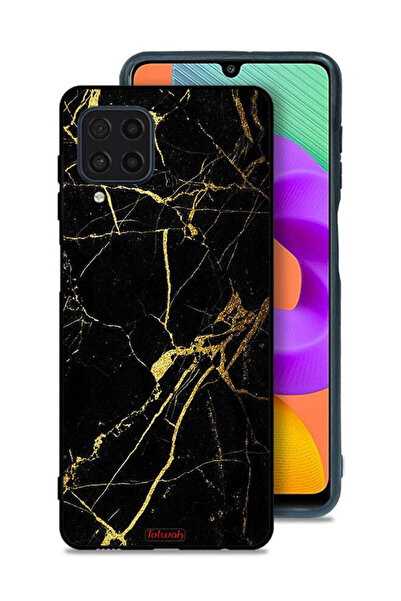 Tolwak غطاء حماية لهاتف سامسونج جالكسي M22 - رخامي متصدع