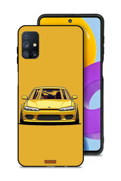 Tolwak Samsung Galaxy M51 Protective Case Cover Car Art