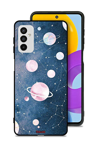 Tolwak Samsung Galaxy M52 5G Protective Case Cover Space Art