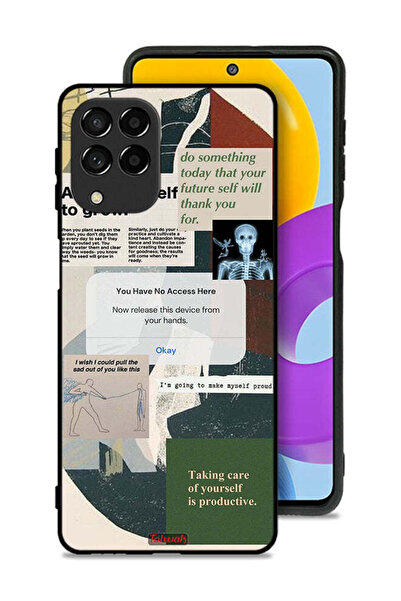 Tolwak غطاء حماية لهاتف سامسونج جالكسي M53 اسمح لنفسك بالنمو