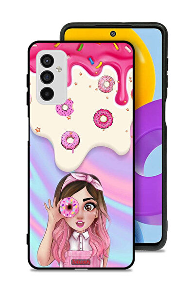 Tolwak غطاء حماية لهاتف سامسونج جالاكسي M52 5G يحمل دونات