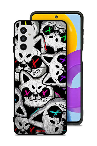 Tolwak غطاء حماية لهاتف سامسونج جالاكسي M52 5G بنقشة قطط مارشميلو