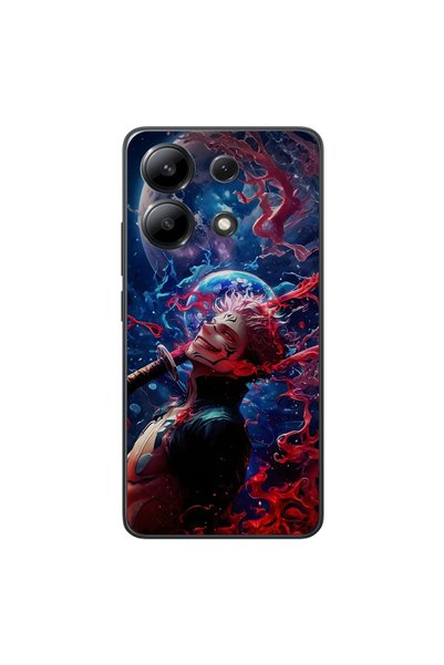 Dali Design Xiaomi Redmi Note 13 Compatible Transparent Case One Piece 2 Design