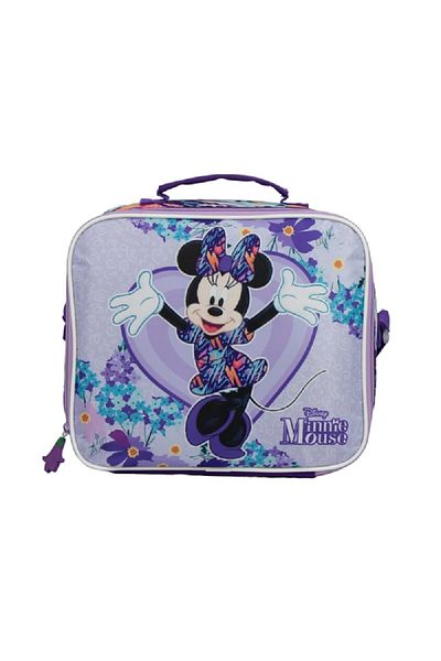 SUNCE Disney Minnie Mouse Insulated Zipper Closure Lunch Tote Multicolor