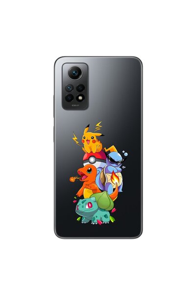 Dali Design Xiaomi Redmi Note 12 Pro Compatible Transparent Case Pokemon 1 De...