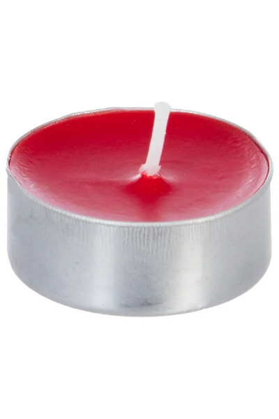 Atmosphera مجموعة شموع شاي برائحة الفواكه الحمراء، مكونة من 10 قطع، لون أحمر،...