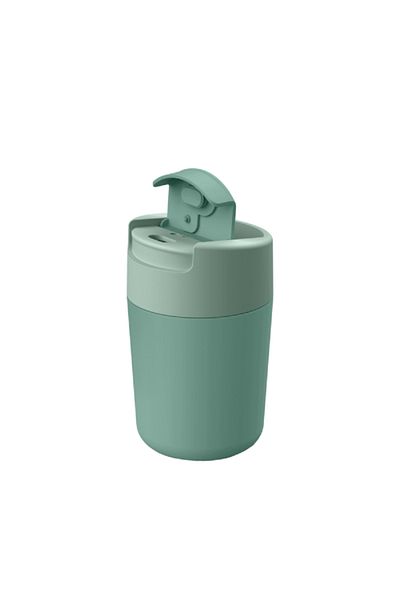 Joseph Joseph BPA-Free Leak-Proof Sipp Travel Mug with Flip Top Cap Green 340ml