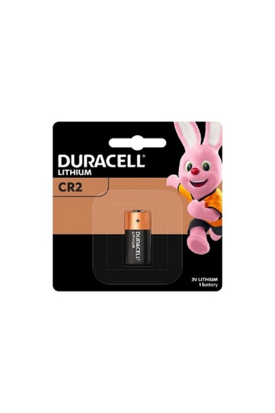 Duracell بطارية ليثيوم CR2 3V خاصة باللونين الأسود والنحاسي