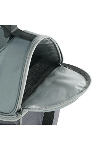 IGLOO 22-Can Zipper Closure Dual Compartment Leak Resistant Gripper Cooler Bag Grey