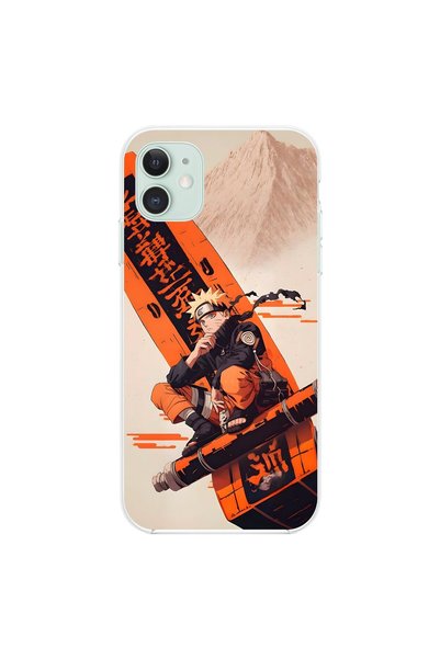 Dali Design حافظة شفافة متوافقة مع هاتف iPhone 11 بتصميم ناروتو