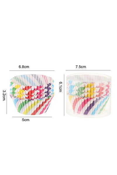 Transformacion Muffin Mold - Muffin Paper - Muffin Cake Mold 200 Pieces 721874
