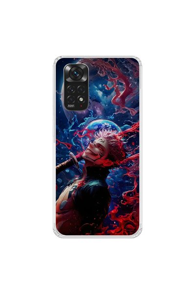 Dali Design حافظة شفافة متوافقة مع هاتف Xiaomi Redmi Note 11 مع تصميم One Pie...