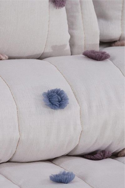 Çeyiz Diyarı Velva Padded Double 240X250 cm Bedspread