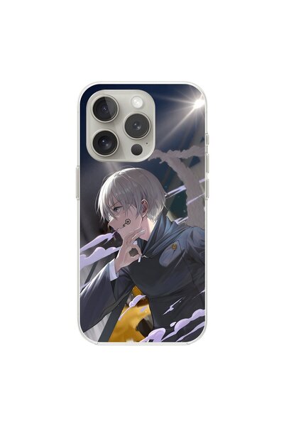 Dali Design iPhone 16 Pro Compatible Transparent Case Jujutsu Kaisen 3 Designs