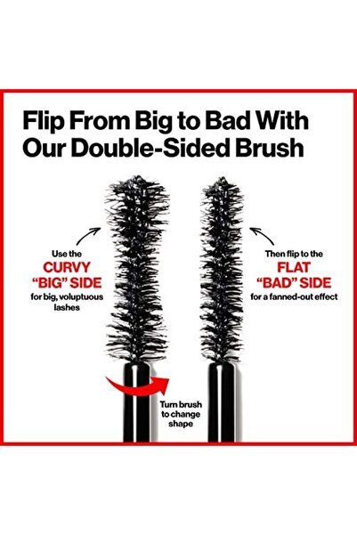 Revlon So Fierce Big Bad Lash Eye Makeup, Volumizing, Lasts up to 24 Hours, No Clump - Black