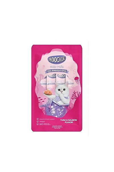 Mochi Tuna & Salmon Flavor Cat Treat 5 Envelopes