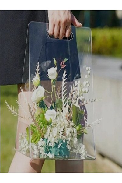 SeHa Design SeHa Pleksi Akrilik Çanta Şeffaf ( Büyük boy 27cm x 30cm)