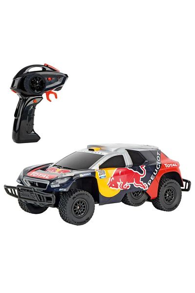 Carrera R/C Peugeot 08 DKR 16 Red Bull 1:16