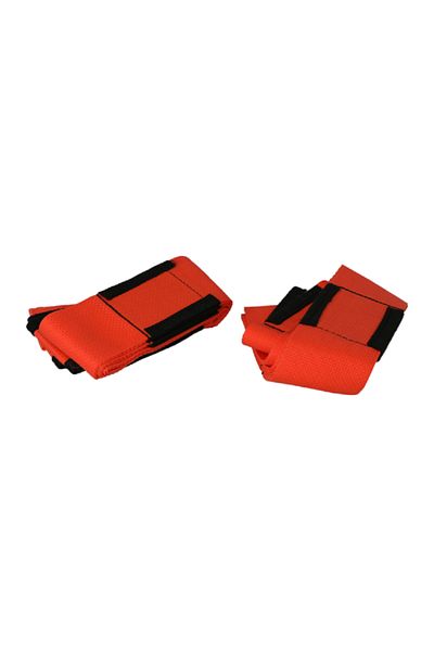 Forearm Forklift 2-Piece Lifting and Moving Adjustable Straps - Orange and Black