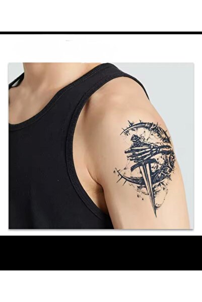 Arescollection 1 AY KALICI KOL BACAK GÖĞÜS TATTOO DÖVME