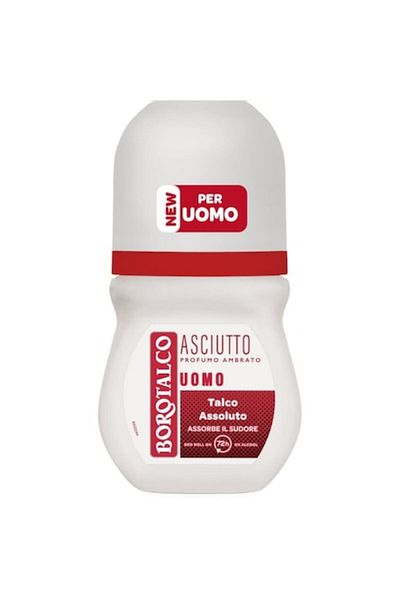 Borotalco Deodorant roll-on Borotalco Uomo Ambra 72 h 50 ml