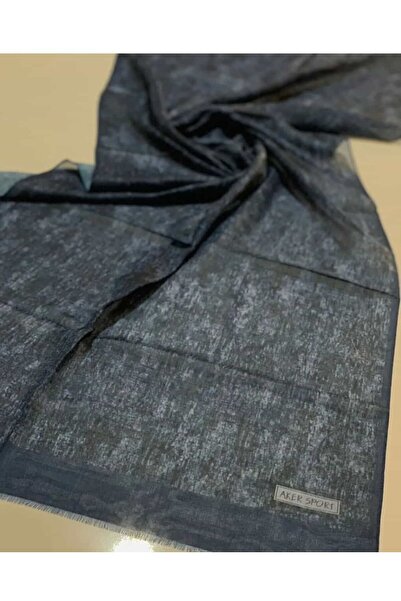 PİRAMİT شال قطن أسود 8317-911