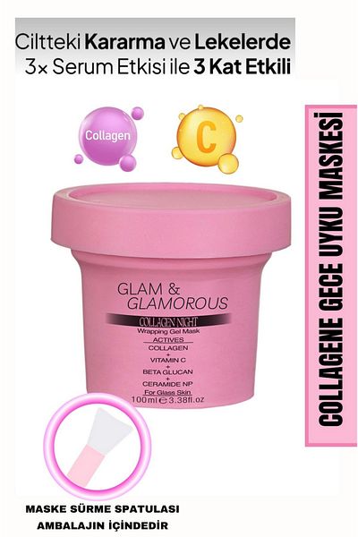 G.G. GLAM & GLAMOROUS Collagene Night Sleep Mask 100 ml