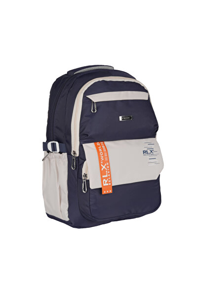 FATELLA Relaxion Waterproof New Season Navy Blue School and Daily Backpack 2059