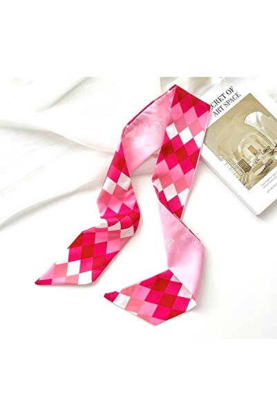 CHARMLUCKY Colorful Patterned Scarf