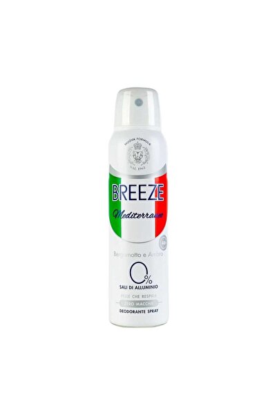 Breeze Deodorant Spray Breeze, Mediterraneo, 150 ml