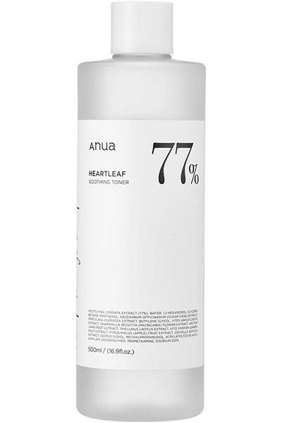 ANUA ANUA-HEARTLEAF 77% SOOTHING TONER 500ml