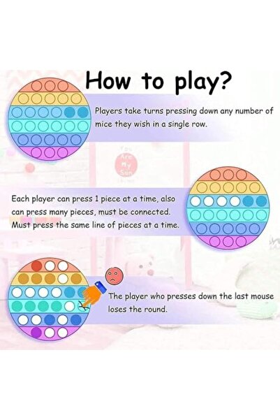 Toybox Pop It Fidget Bubble Toy Set for Kids and Adults