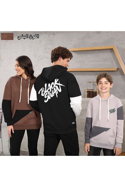 ALANAQA Unisex Oversized Hoodie Winter Pullover