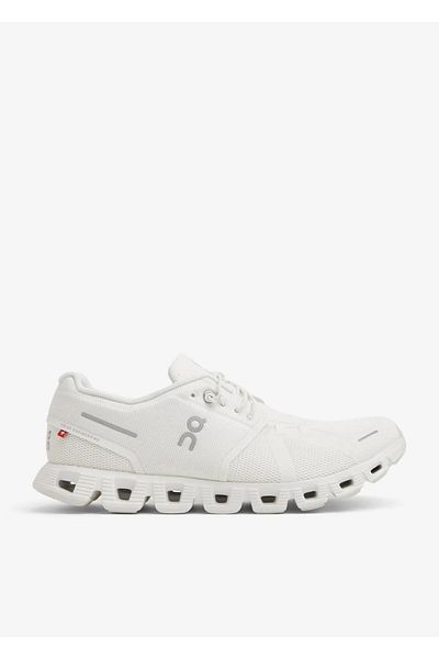 Or On Running Cloud 5 Waterproof All White Complete White
