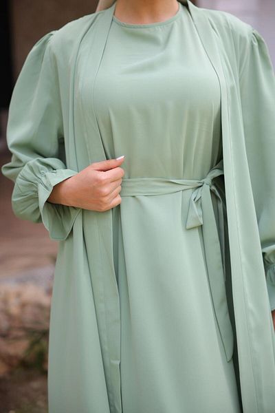 Nissra Ankanoor Double Abaya Set Anka25Zv29