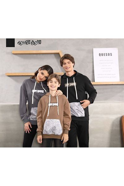 ALANAQA Unisex Oversized Hoodie Winter Pullover