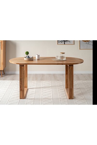 Vivense SAMETTİ MASİF KAYIN YEMEK MASASI, 80X160
