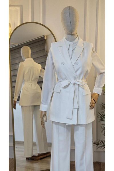 Tebrikler tekstil Women's Summer Hijab Suit Model G2304