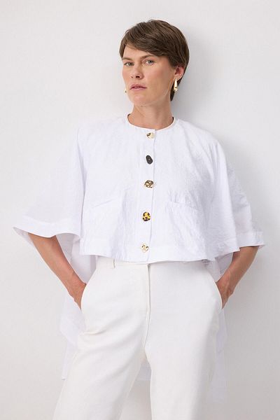 Touché Privé Gold Buttoned Kupra Panco