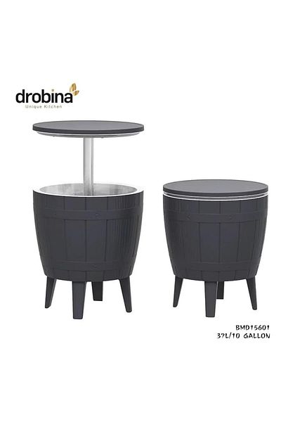 drobina Dropina table with icebox