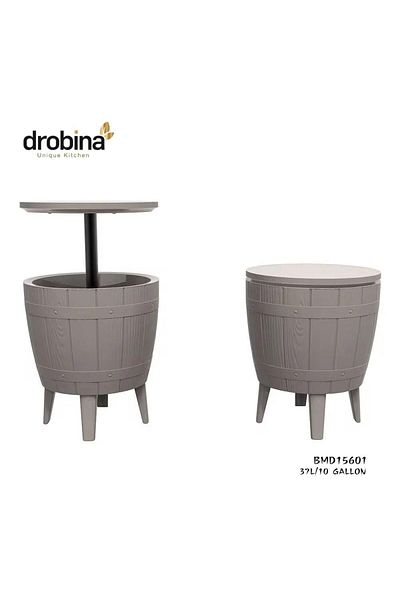 drobina Dropina table with icebox